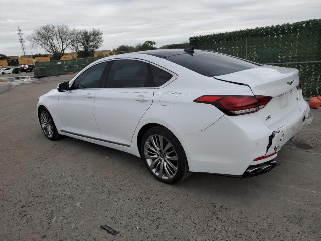 KMHGN4JF9JU271168 - 2018 GENESIS G80 ULTIMATE WHITE photo 2