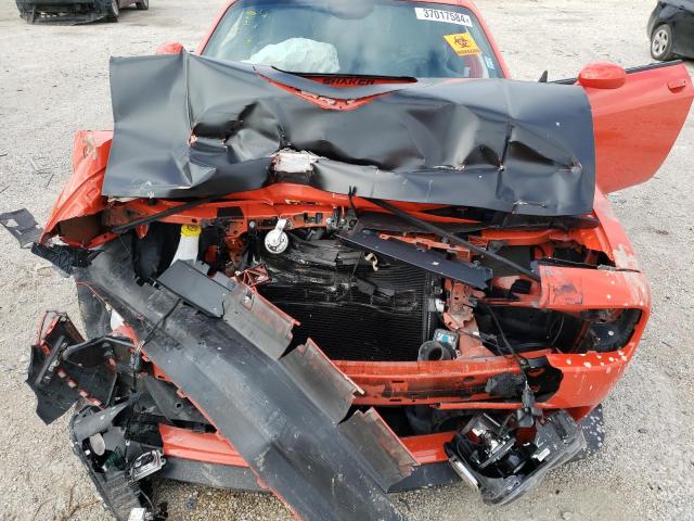 2C3CDZFJ6NH222409 - 2022 DODGE CHALLENGER R/T SCAT PACK ORANGE photo 11
