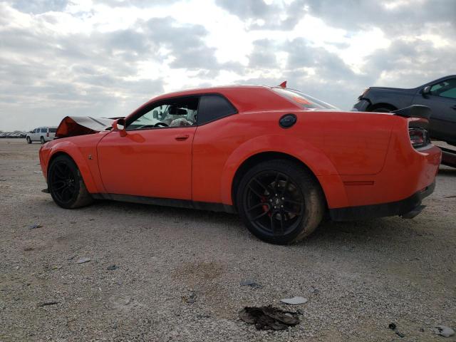 2C3CDZFJ6NH222409 - 2022 DODGE CHALLENGER R/T SCAT PACK ORANGE photo 2