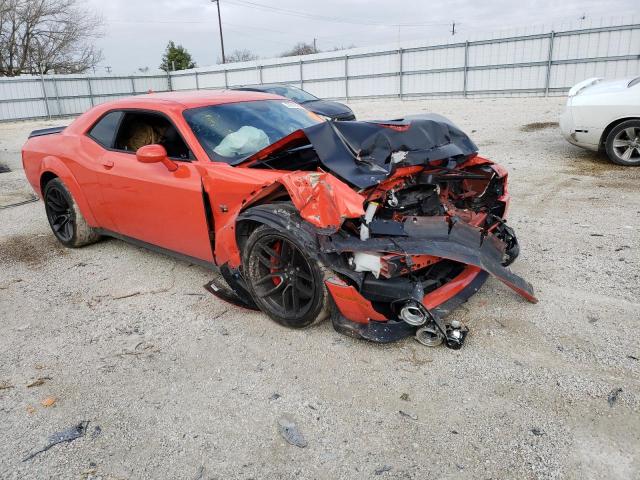 2C3CDZFJ6NH222409 - 2022 DODGE CHALLENGER R/T SCAT PACK ORANGE photo 4