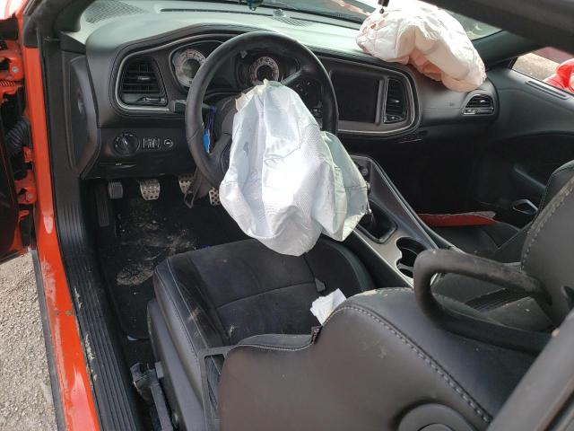 2C3CDZFJ6NH222409 - 2022 DODGE CHALLENGER R/T SCAT PACK ORANGE photo 8