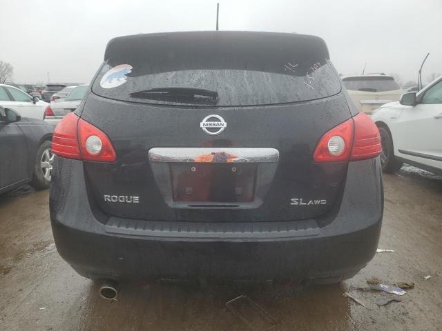 JN8AS5MV8BW690635 - 2011 NISSAN ROGUE S BLACK photo 6