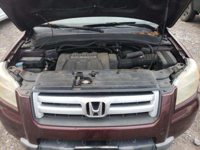 5FNYF18578B032030 - 2008 HONDA PILOT EXL MAROON photo 12