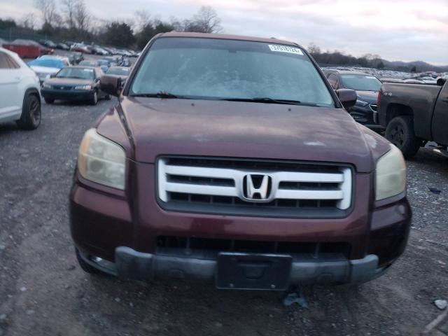 5FNYF18578B032030 - 2008 HONDA PILOT EXL MAROON photo 5