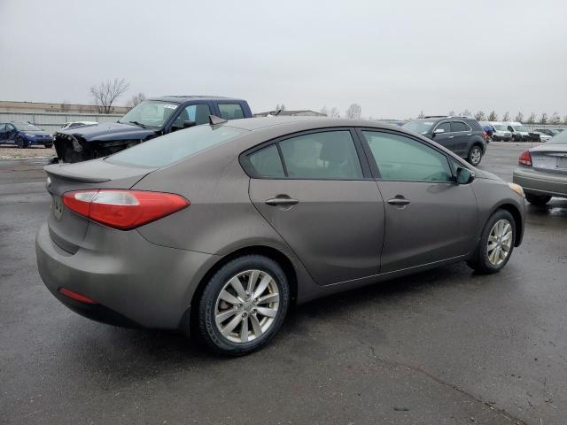 KNAFX4A62E5133866 - 2014 KIA FORTE LX GRAY photo 3