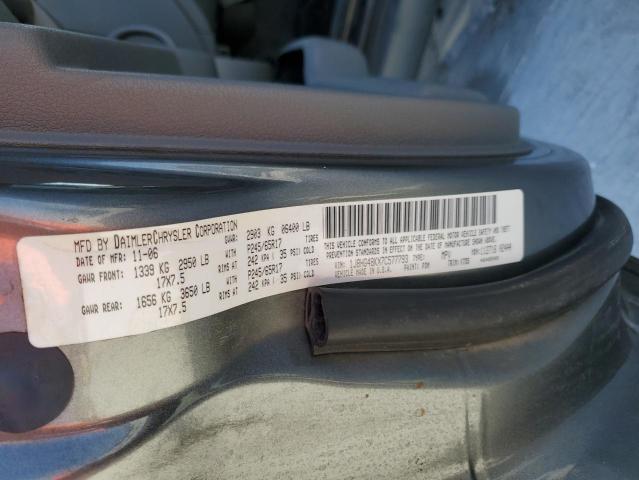 1J8HG48KX7C577793 - 2007 JEEP COMMANDER 灰色 照片 12