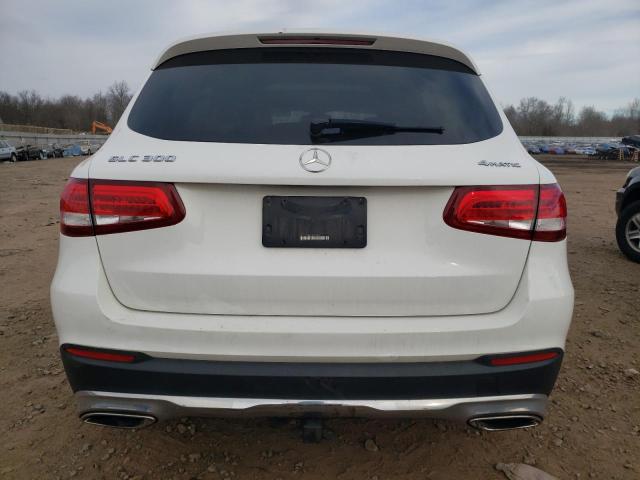 WDC0G4KB3HF158353 - 2017 MERCEDES-BENZ GLC 300 4MATIC WHITE photo 6