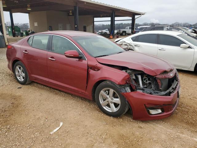 5XXGM4A73FG358576 - 2015 KIA OPTIMA LX RED photo 4