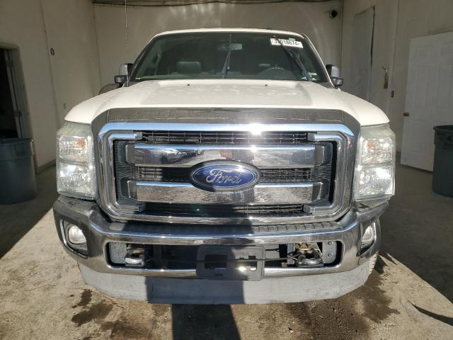 1FT8W3BT2DEA29521 - 2013 FORD F350 SUPER DUTY WHITE photo 5