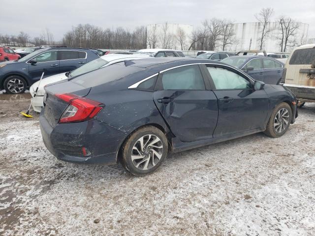 2HGFC2F70JH585243 - 2018 HONDA CIVIC EX BLUE photo 3