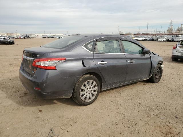 3N1AB7AP7DL737646 - 2013 NISSAN SENTRA S SILVER photo 3