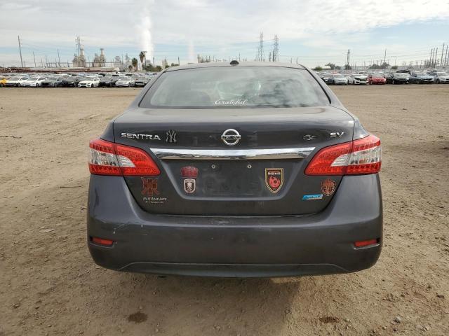 3N1AB7AP7DL737646 - 2013 NISSAN SENTRA S SILVER photo 6