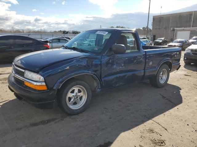 1GCCS14H338281357 - 2003 CHEVROLET S TRUCK S10 BLUE photo 1