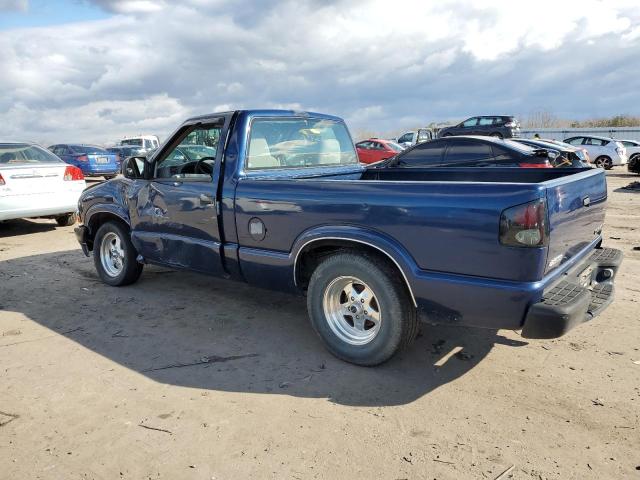 1GCCS14H338281357 - 2003 CHEVROLET S TRUCK S10 BLUE photo 2