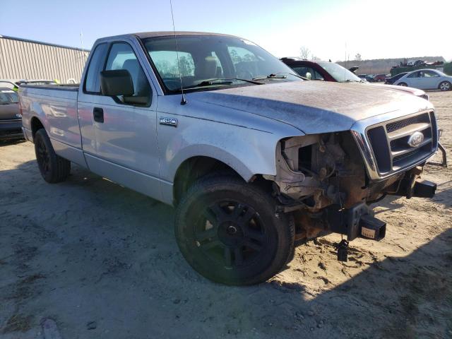 1FTRF12W14NC39482 - 2004 FORD F150 GRAY photo 4