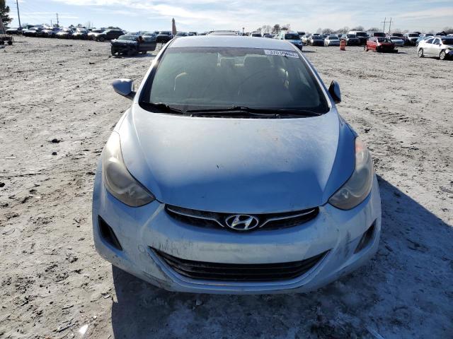 KMHDH4AE7DU716075 - 2013 HYUNDAI ELANTRA GLS BLUE photo 5