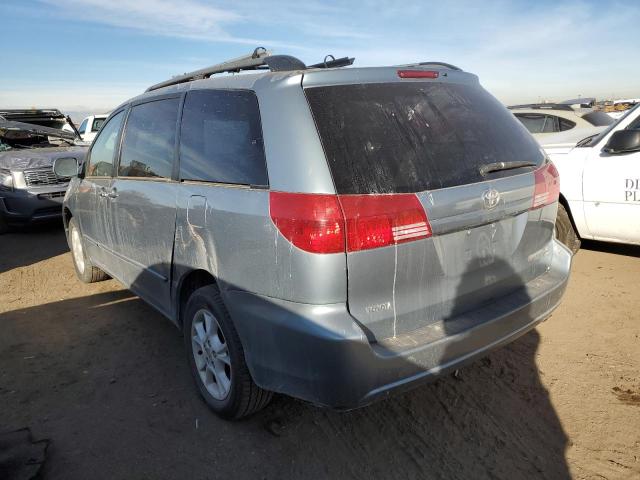 5TDBA22C94S003863 - 2004 TOYOTA SIENNA XLE BLUE photo 2