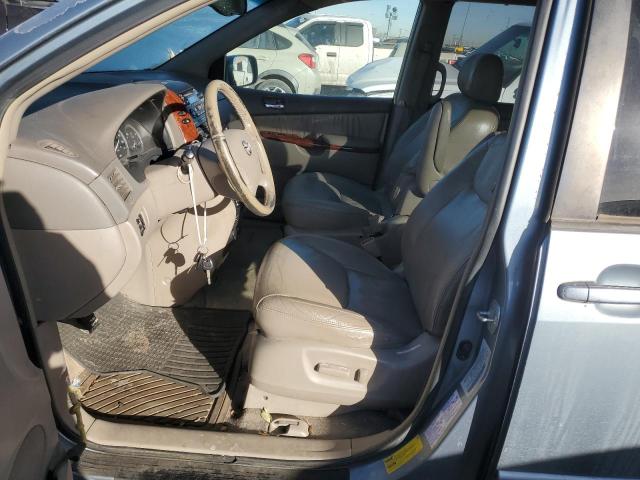 5TDBA22C94S003863 - 2004 TOYOTA SIENNA XLE BLUE photo 7