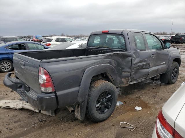 5TFUX4EN2EX027577 - 2014 TOYOTA TACOMA ACCESS CAB GRAY photo 3