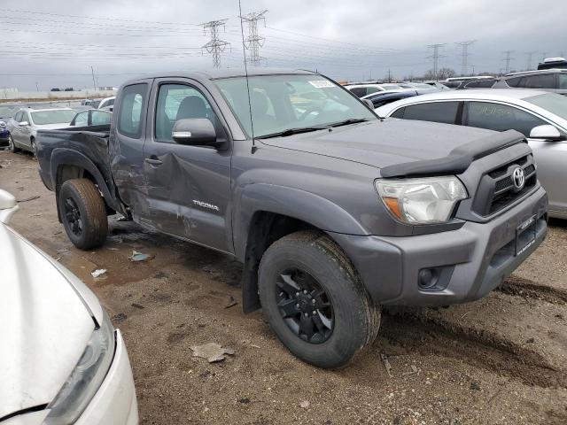 5TFUX4EN2EX027577 - 2014 TOYOTA TACOMA ACCESS CAB ნაცრისფერი ფოტო 4