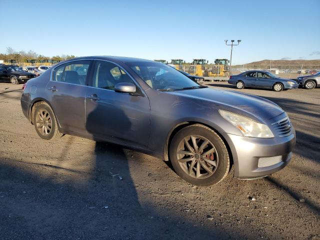 JNKBV61F07M802467 - 2007 INFINITI G35 GRAY photo 4