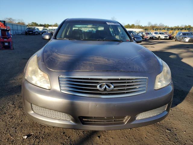 JNKBV61F07M802467 - 2007 INFINITI G35 GRAY photo 5