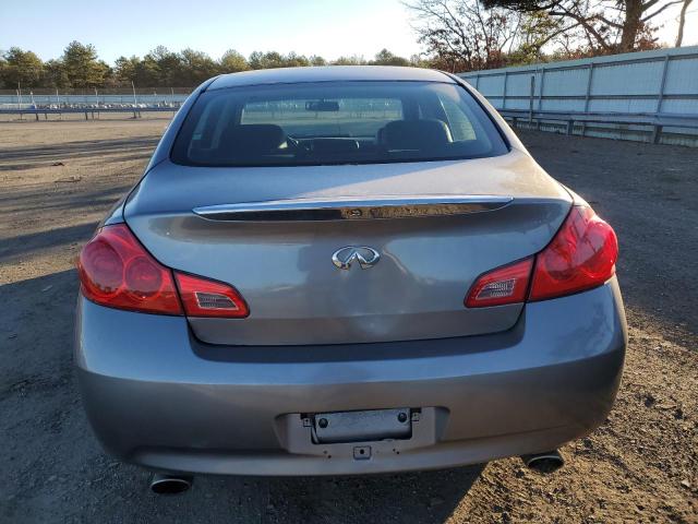 JNKBV61F07M802467 - 2007 INFINITI G35 GRAY photo 6