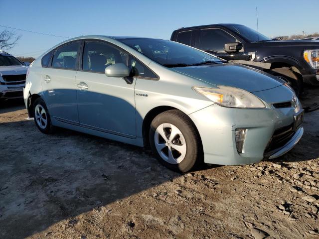 JTDKN3DU6C1528665 - 2012 TOYOTA PRIUS TEAL photo 4