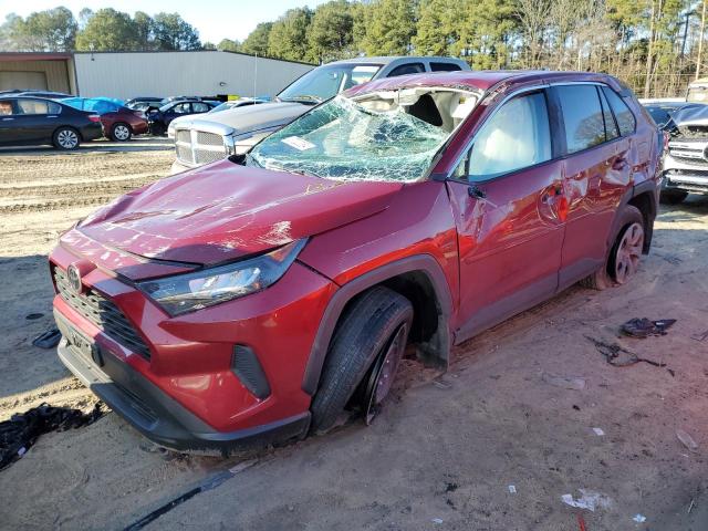 2T3F1RFV4NW254974 - 2022 TOYOTA RAV4 LE BURGUNDY photo 1