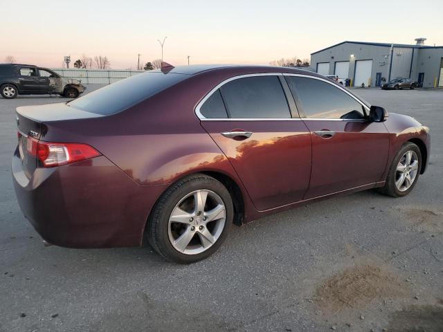 JH4CU2F68CC026839 - 2012 ACURA TSX TECH BURGUNDY photo 3