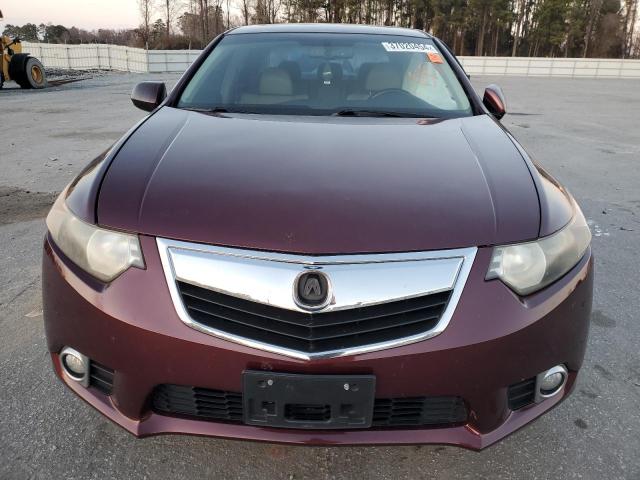 JH4CU2F68CC026839 - 2012 ACURA TSX TECH BURGUNDY photo 5