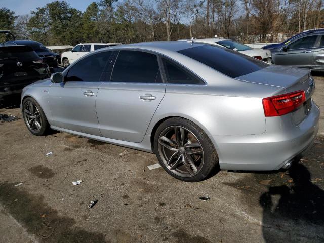 WAUJGAFC6CN175736 - 2012 AUDI A6 PRESTIGE GRAY photo 2