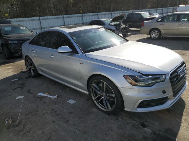 WAUJGAFC6CN175736 - 2012 AUDI A6 PRESTIGE GRAY photo 4