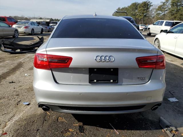 WAUJGAFC6CN175736 - 2012 AUDI A6 PRESTIGE GRAY photo 6