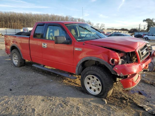 1FTPX14574NB41811 - 2004 FORD F150 RED photo 4