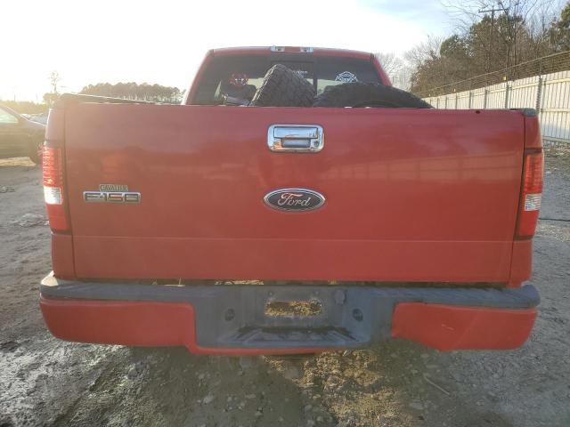 1FTPX14574NB41811 - 2004 FORD F150 RED photo 6