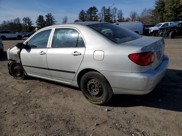 2T1BR32E74C228016 - 2004 TOYOTA COROLLA CE SILVER photo 2