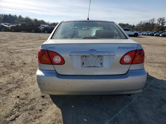 2T1BR32E74C228016 - 2004 TOYOTA COROLLA CE SILVER photo 6