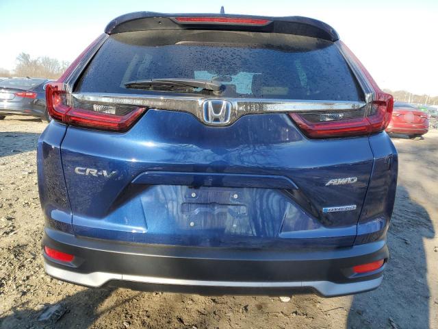 5J6RT6H52NL052943 - 2022 HONDA CR-V EX BLUE photo 6