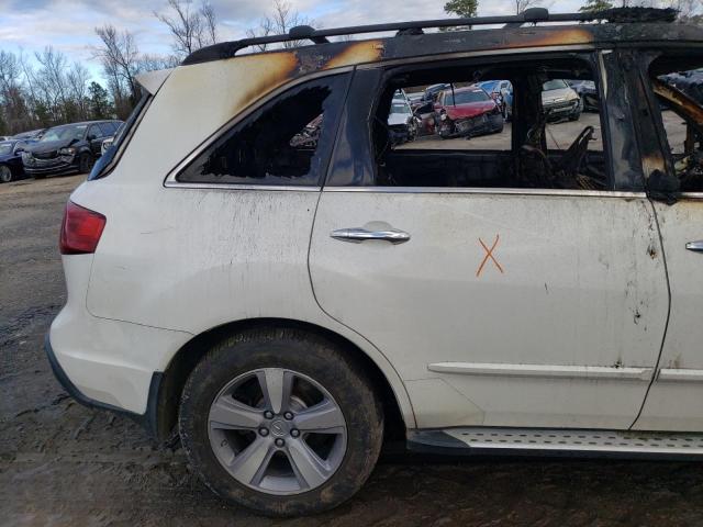 2HNYD2H40CH512281 - 2012 ACURA MDX TECHNOLOGY 白色 照片 11
