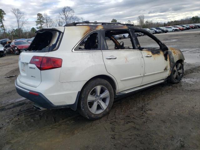 2HNYD2H40CH512281 - 2012 ACURA MDX TECHNOLOGY 白色 照片 3