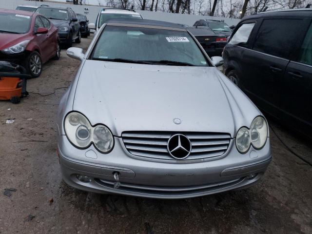 WDBTK65G14T016338 - 2004 MERCEDES-BENZ CLK 320 SILVER photo 5