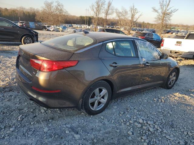 5XXGM4A72EG336633 - 2014 KIA OPTIMA LX BROWN photo 3