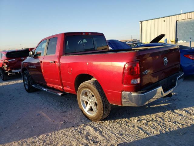 1D7RB1GP3BS547917 - 2011 DODGE RAM 1500 MAROON photo 2