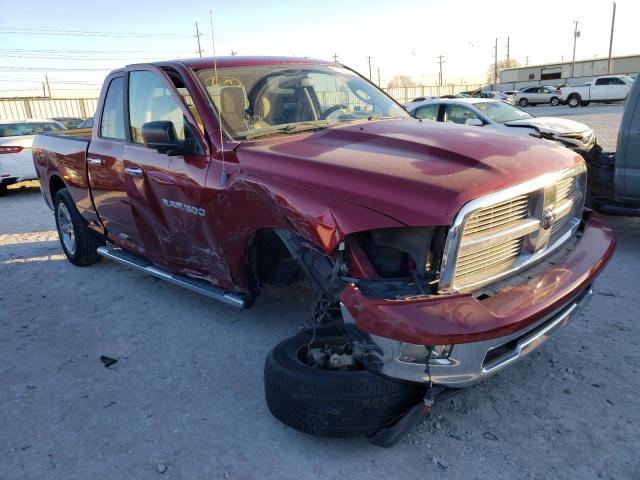 1D7RB1GP3BS547917 - 2011 DODGE RAM 1500 MAROON photo 4