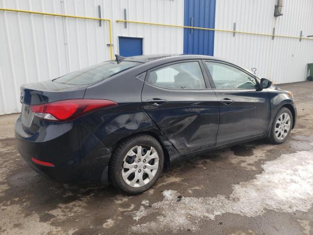 5NPDH4AE2EH473162 - 2014 HYUNDAI ELANTRA SE BLACK photo 3