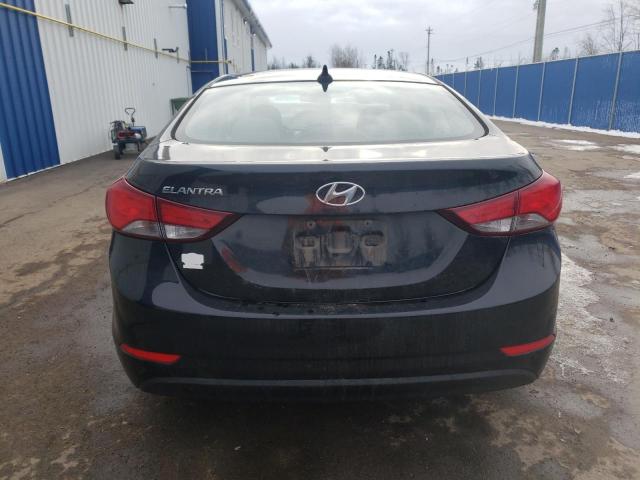 5NPDH4AE2EH473162 - 2014 HYUNDAI ELANTRA SE BLACK photo 6