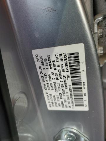 JH4CU2F48EC001120 - 2014 ACURA TSX SILVER photo 12