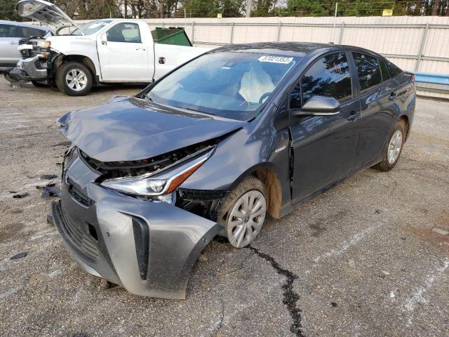 JTDKAMFU3N3175081 - 2022 TOYOTA PRIUS NIGHT SHADE GRAY photo 1