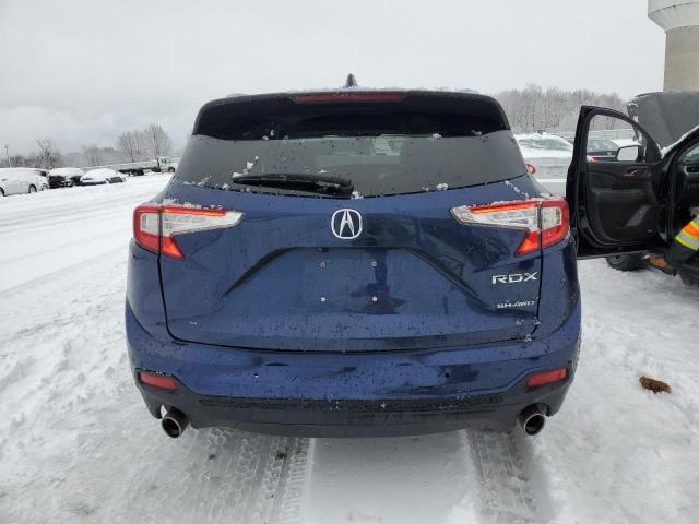 5J8TC2H58LL020369 - 2020 ACURA RDX TECHNOLOGY BLUE photo 6